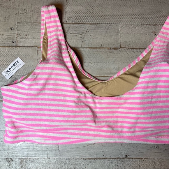 Women’s 4x Bikini Classic Terry Texture In Pink From Old Navy NWT! - Picture 10 of 16